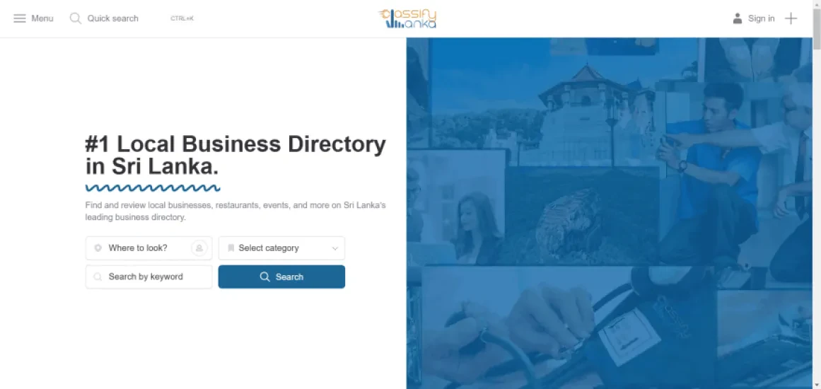 ClassifyLanka Directory