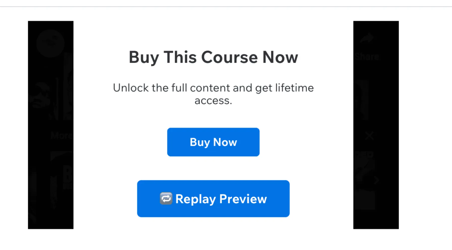 Video Preview - Buy Now Paywall