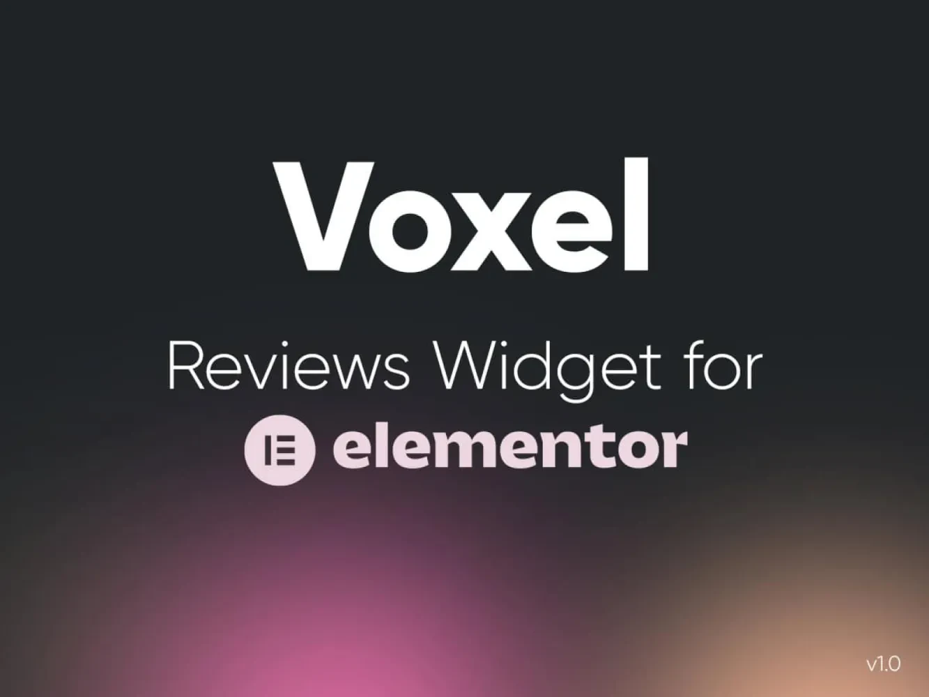 Voxel Reviews Widgets for Elementor