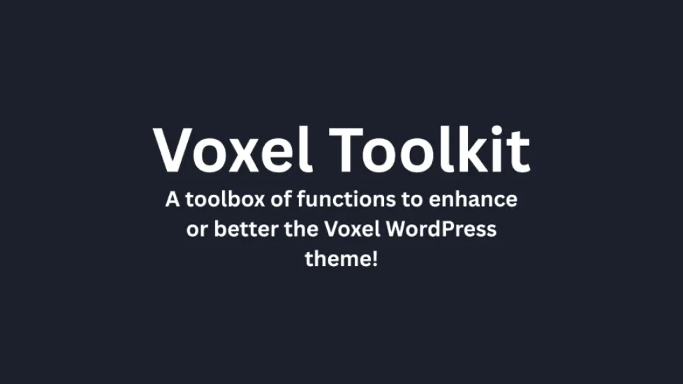 Toolkit